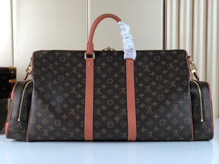 Lvxnba Travel Set Bag Mono Brown Ss2022