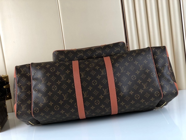Lvxnba Travel Set Bag Mono Brown Ss2022
