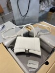 Balen Hourglass Lambskin White S 23