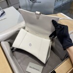 Balen Hourglass Lambskin White S 23