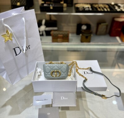 Dior Caro Nano Xanh Sz 11