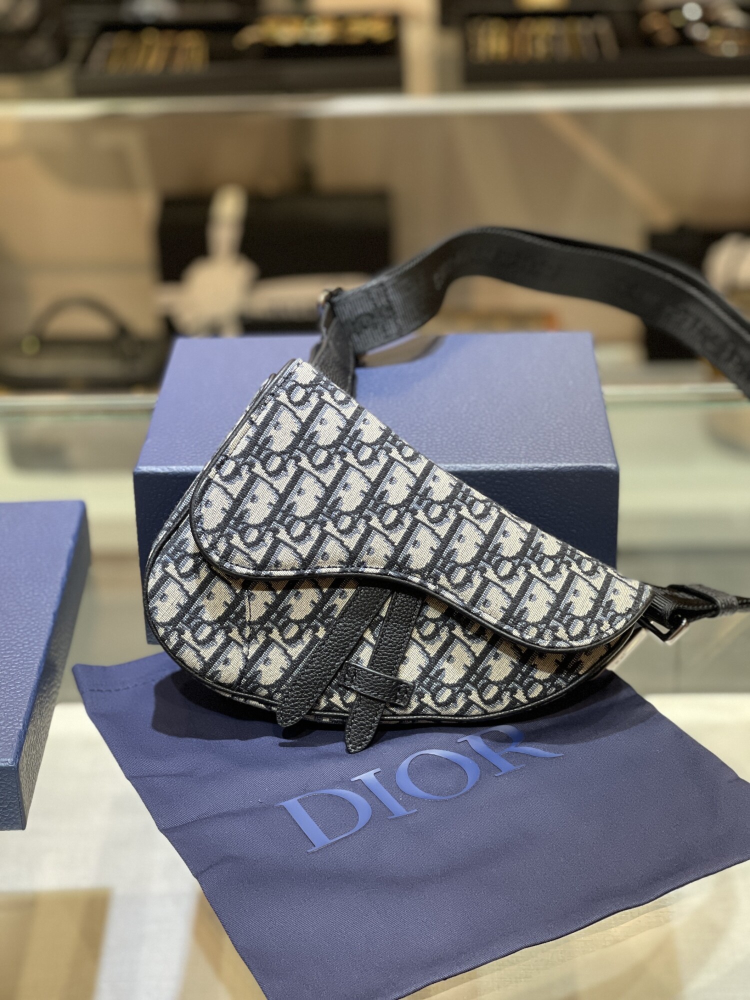 Dior Saddle Oblique