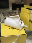 Fendi First Bag White Small 26