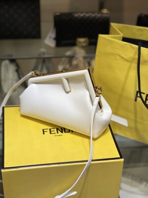 Fendi First Bag White Small 26