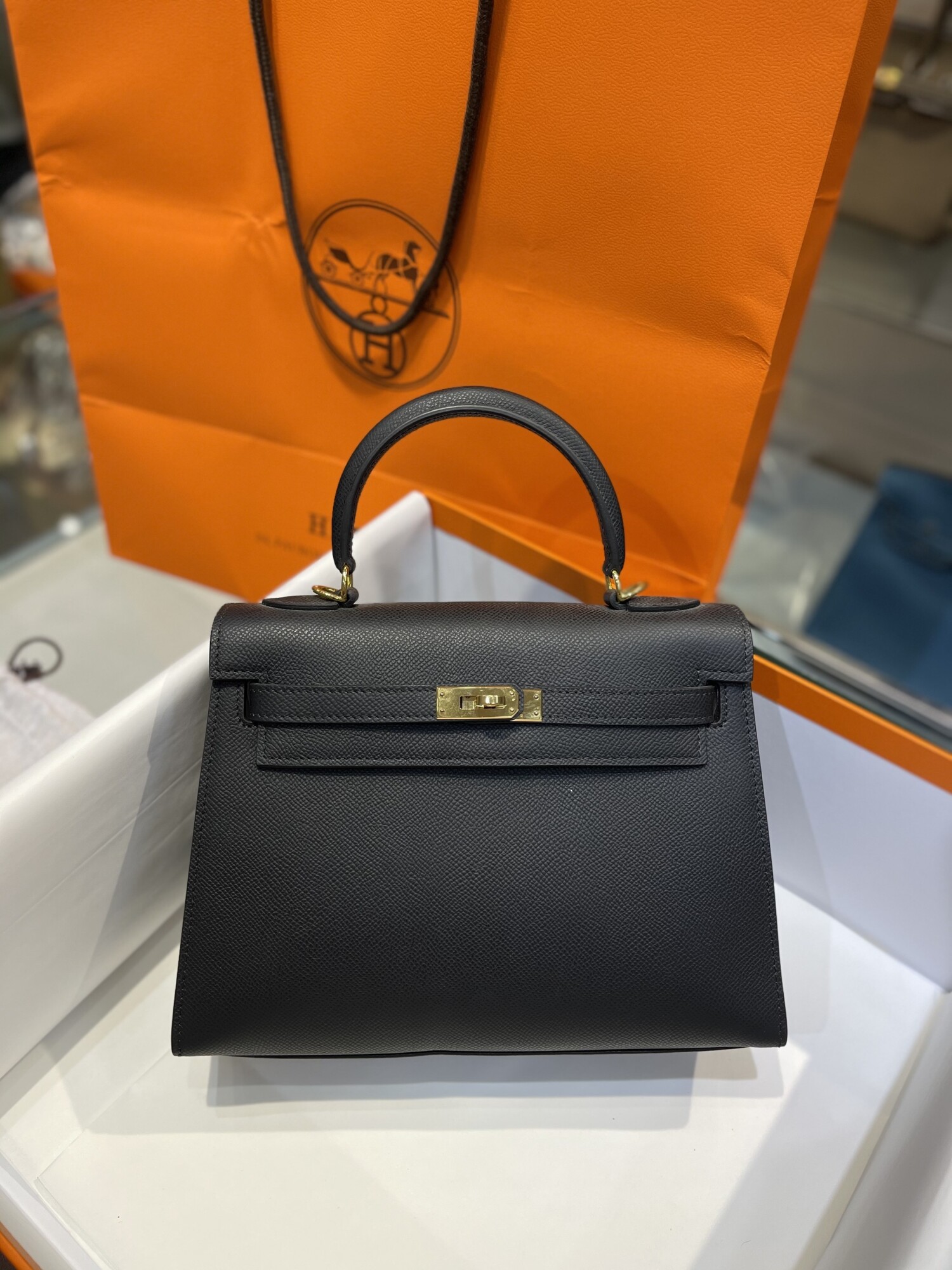 Hermes Kelly Black 25