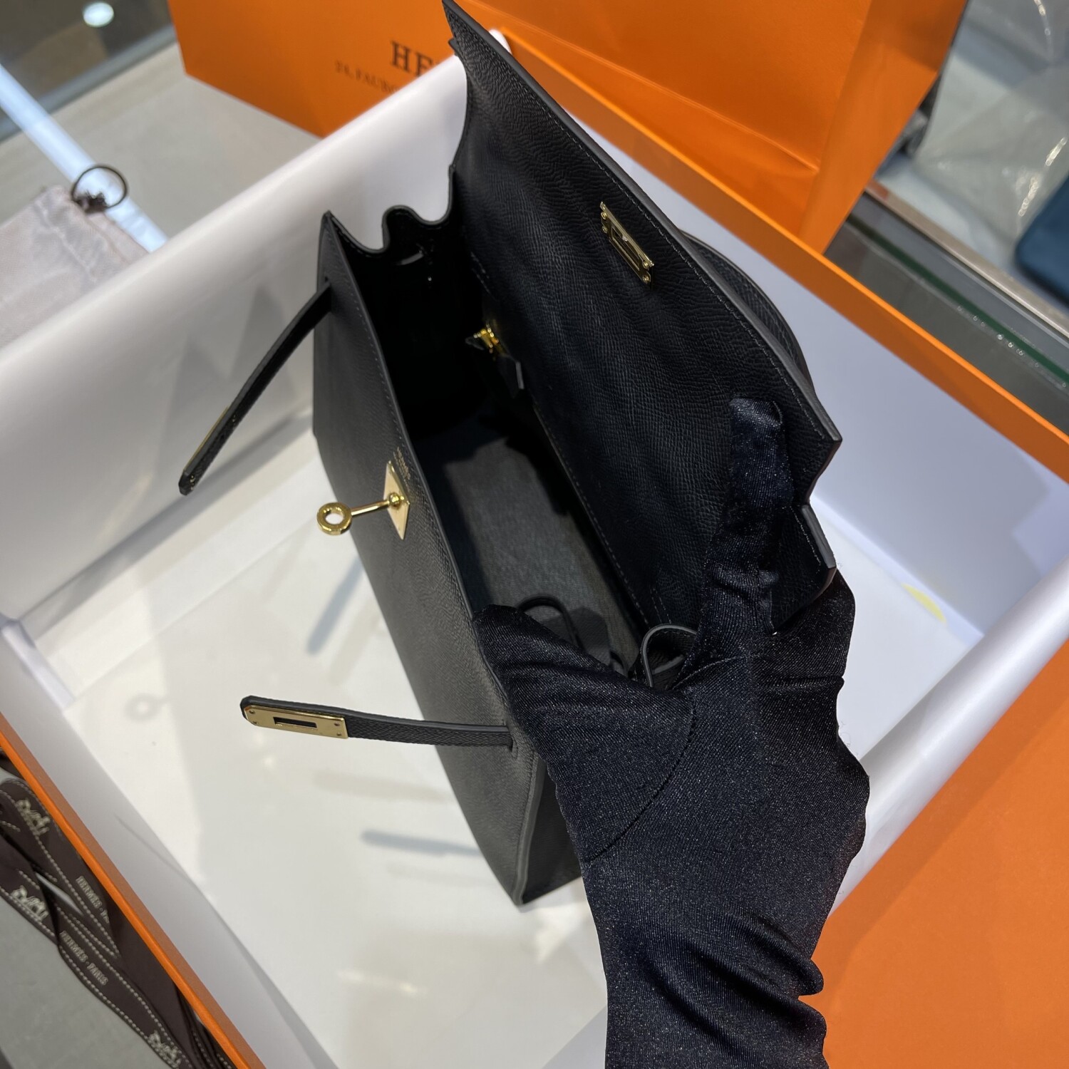Hermes Kelly Black 25