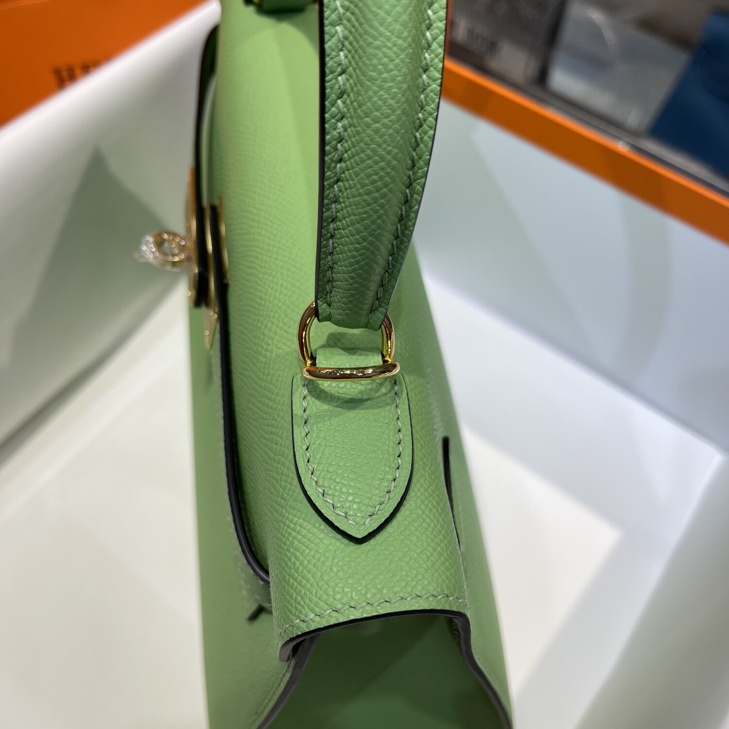 Hermes Kelly Green 28