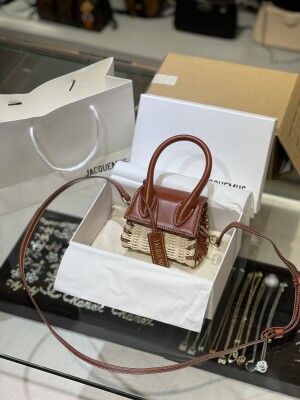Jacquemus Double Side Dark Red 12