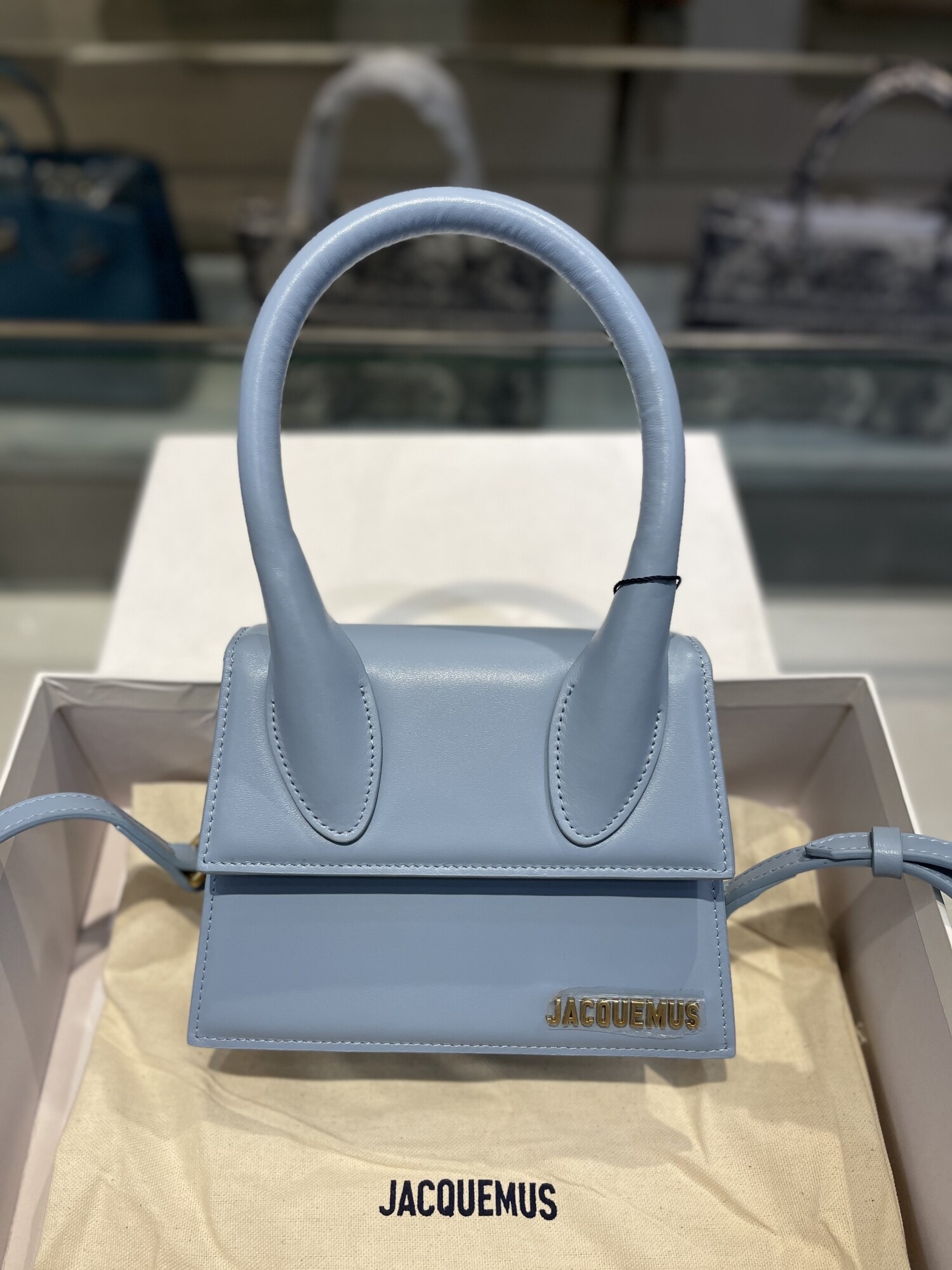 Jacquemus Lightly Blue Bag 18