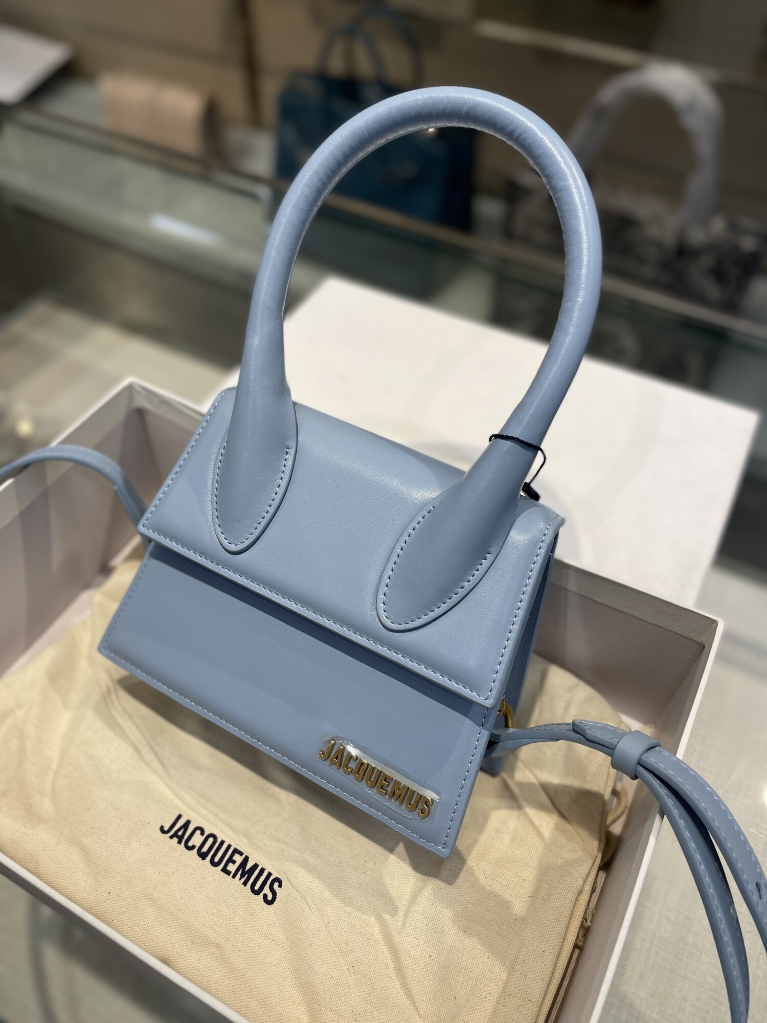 Jacquemus Lightly Blue Bag 18
