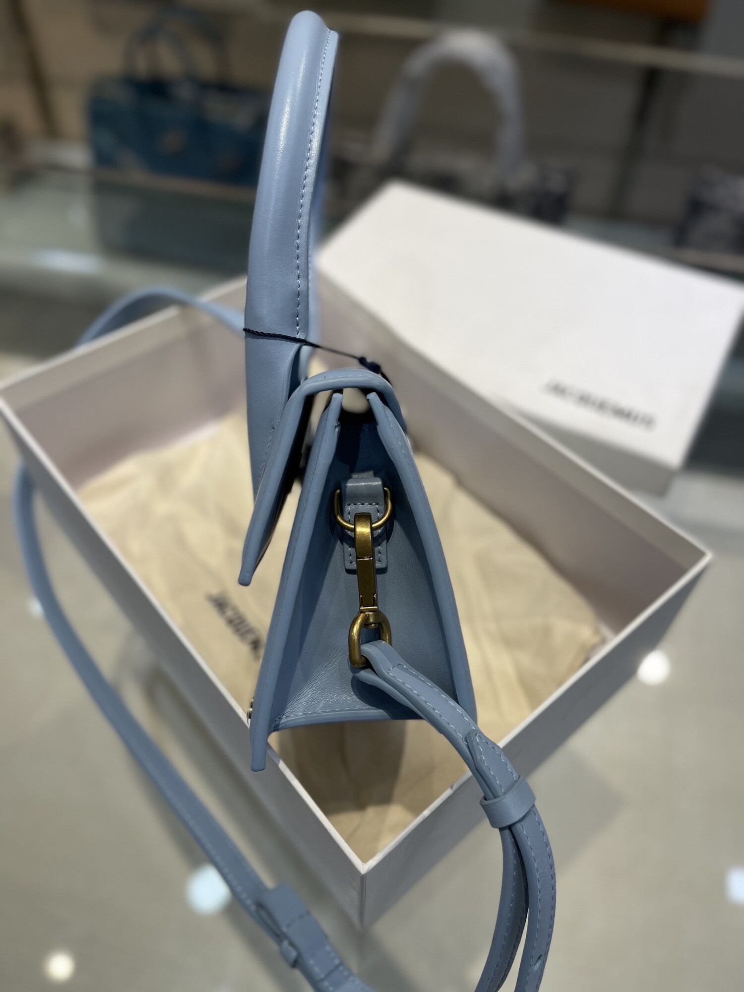 Jacquemus Lightly Blue Bag 18