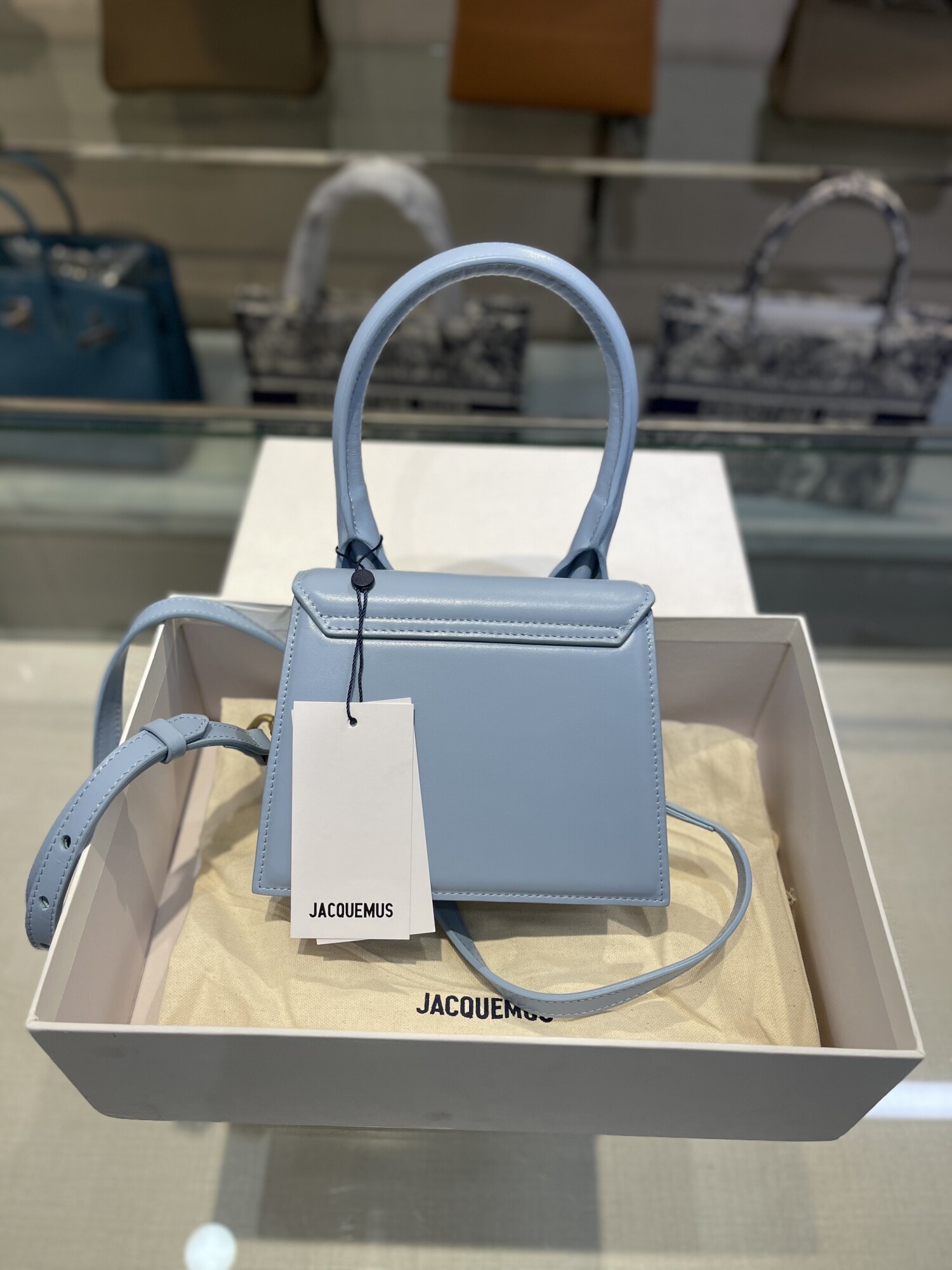 Jacquemus Lightly Blue Bag 18