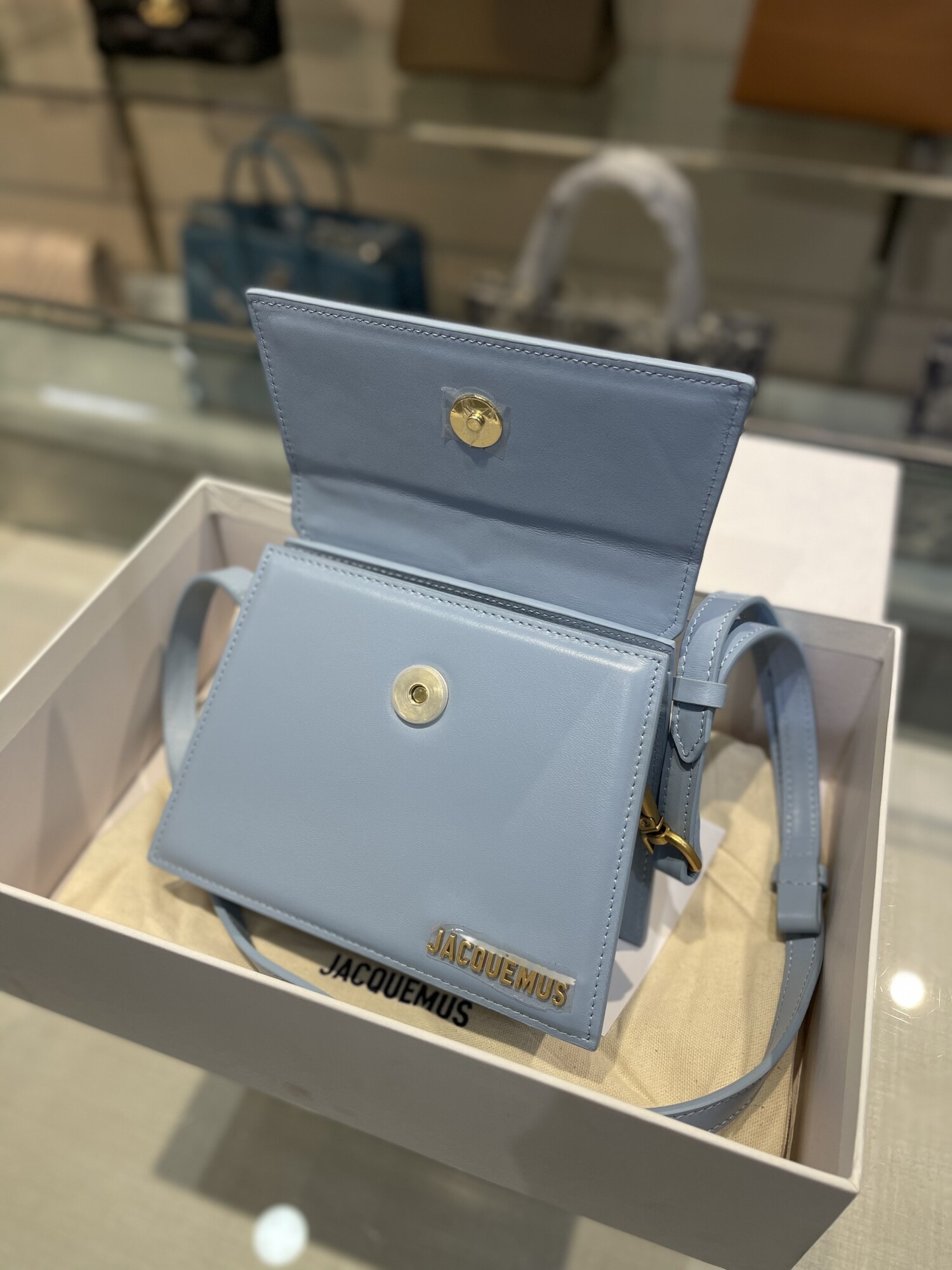 Jacquemus Lightly Blue Bag 18