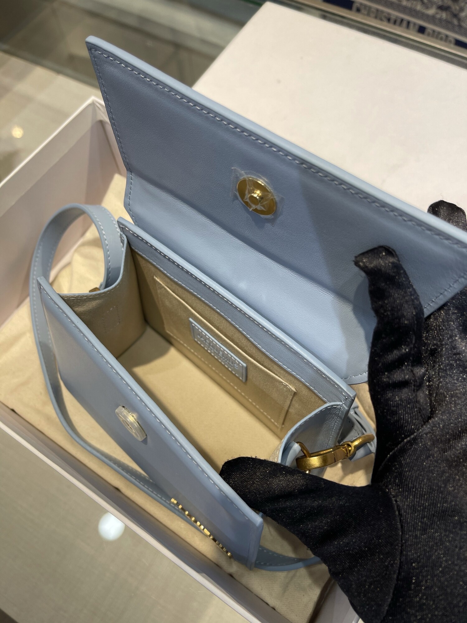 Jacquemus Lightly Blue Bag 18