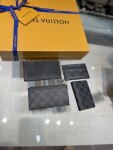 Vi Lv Card Holder Damier Graphite