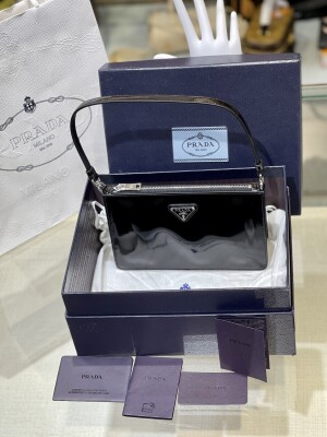 Prada Mini Woc Bag Black