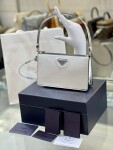 Prada Mini Woc Bag White