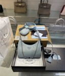 Set Prada Hobo Blue Bag