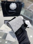 Card Holder Chanel Gray