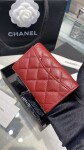 Card Holder Chanel Red