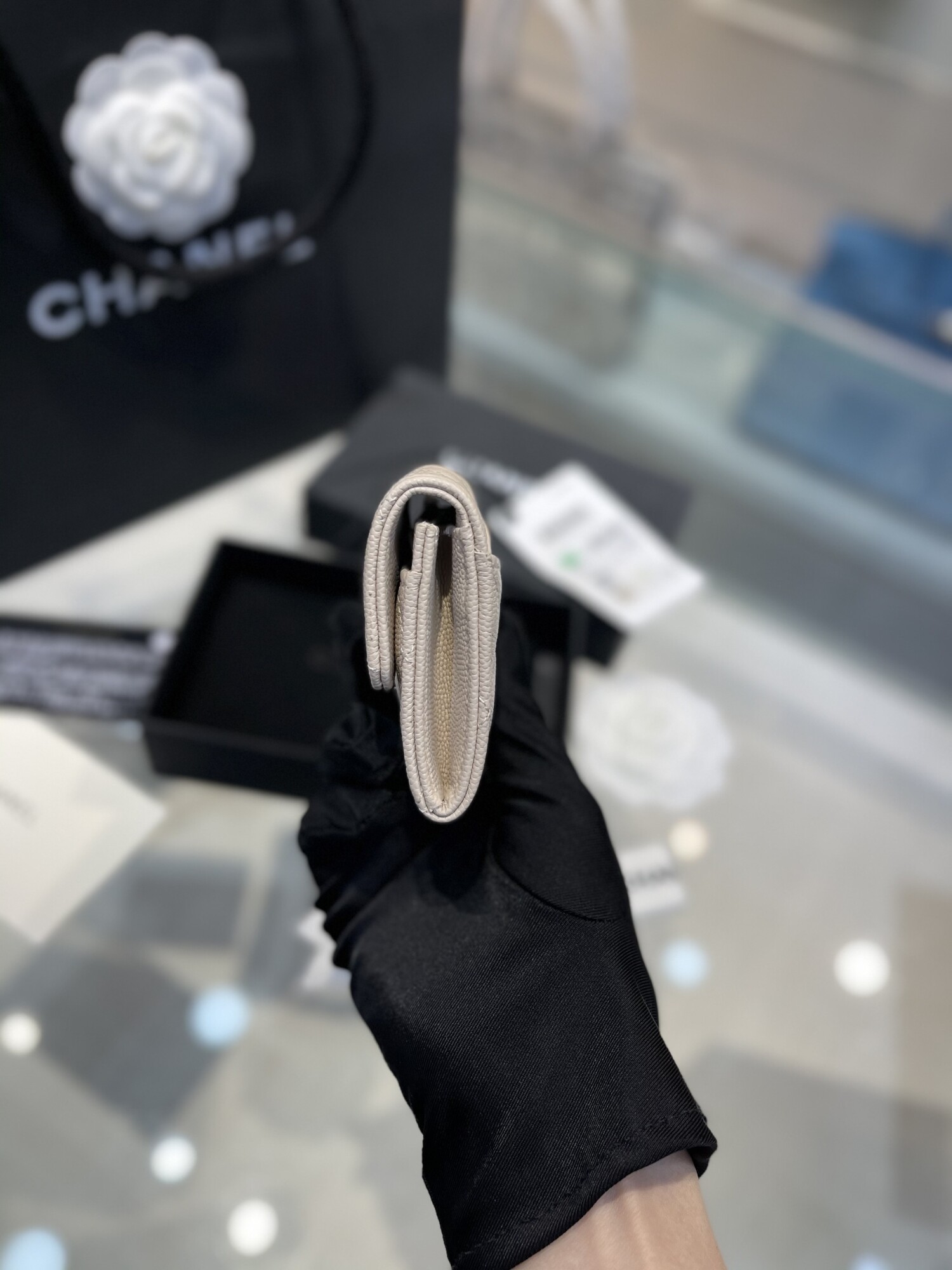 Card Holder Nude Chanel 11cm