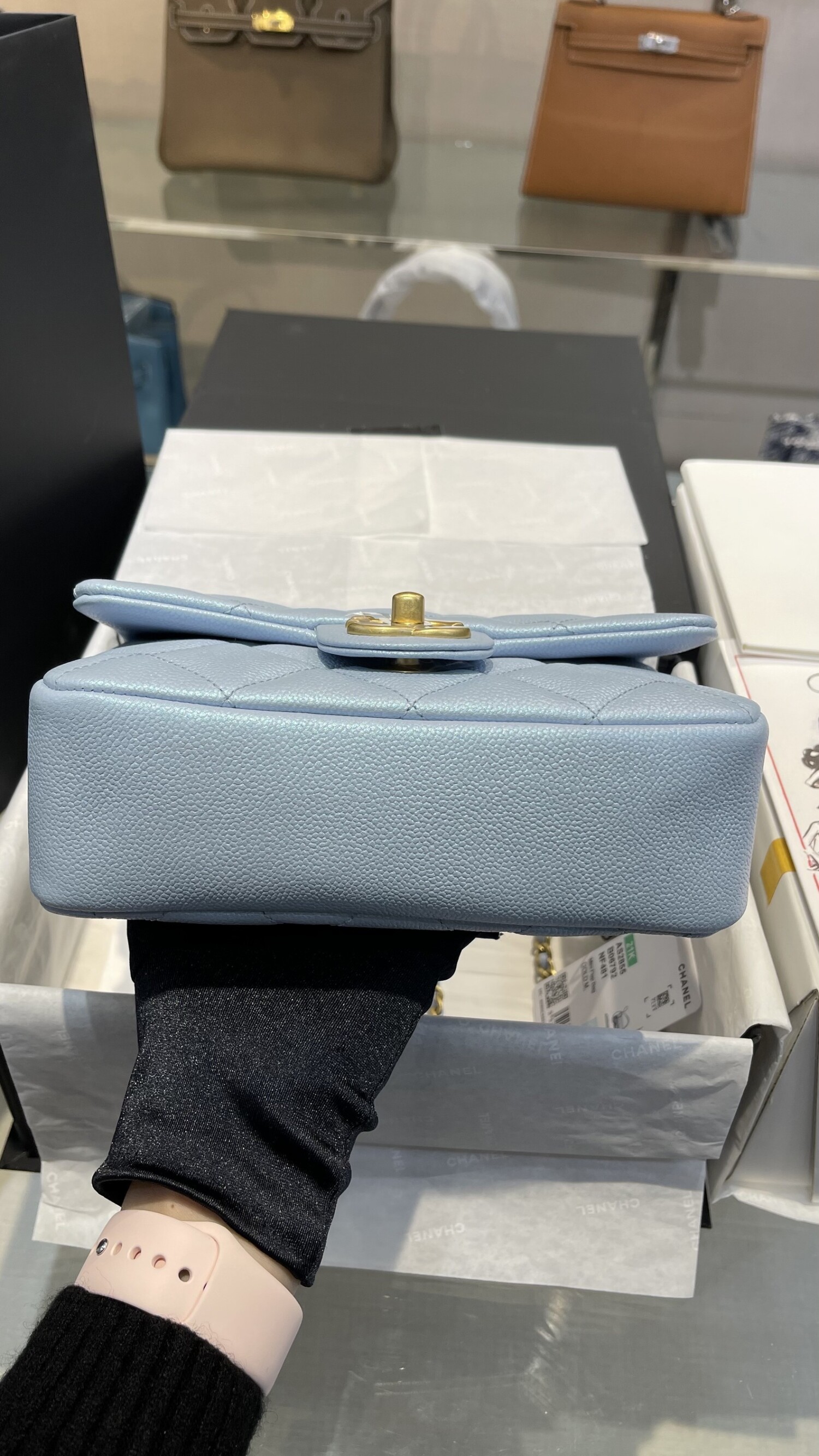 Chanel As2855 Size 19 Blue