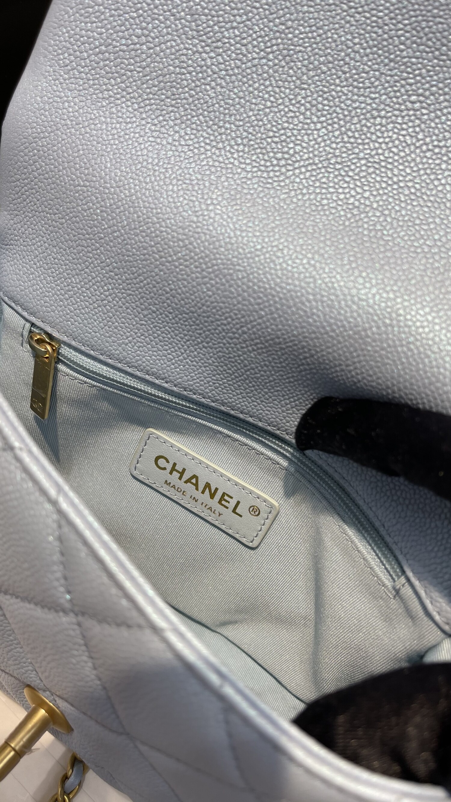 Chanel As2855 Size 19 Blue