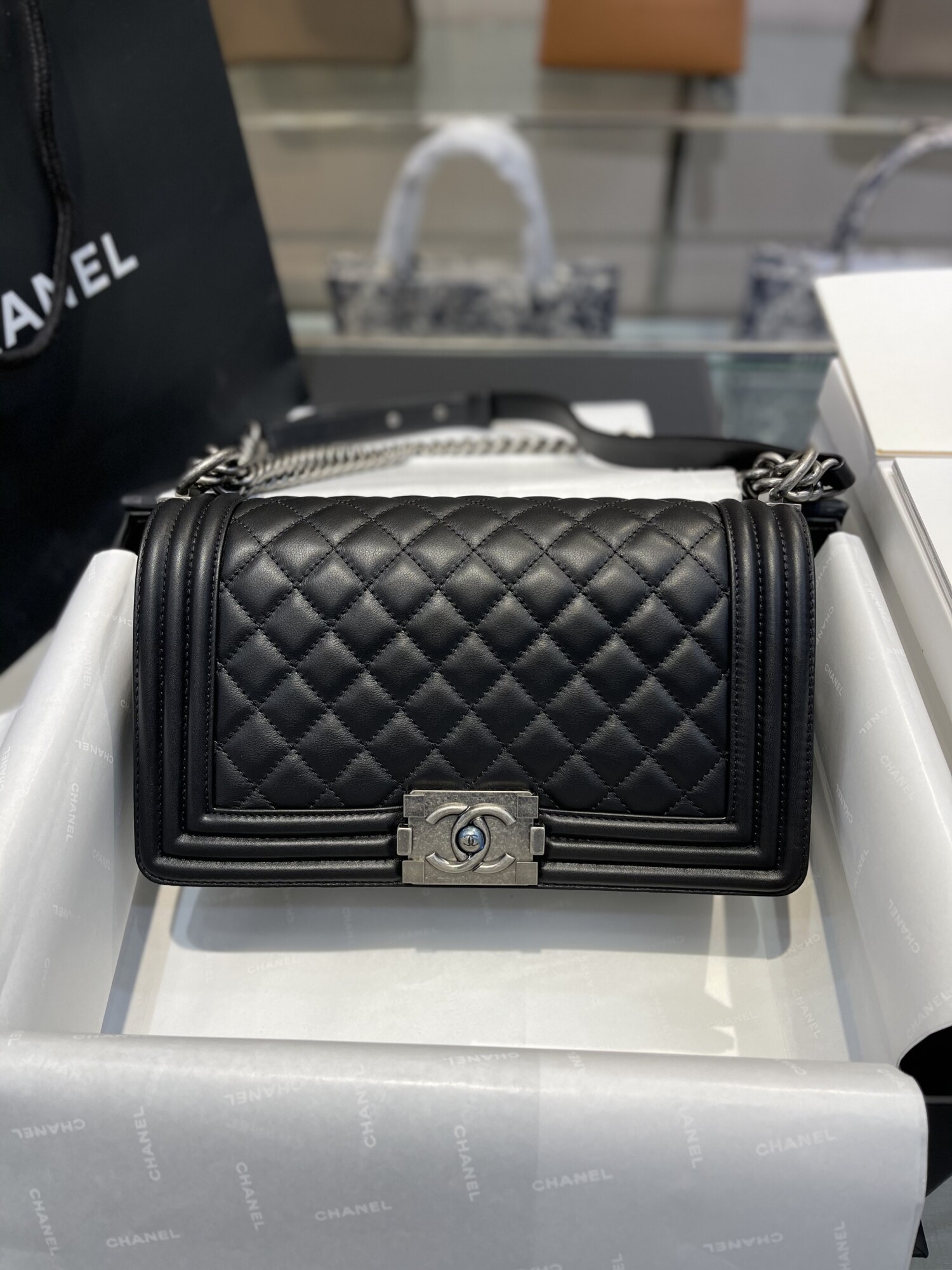Chanel Boy 25 Lambskin