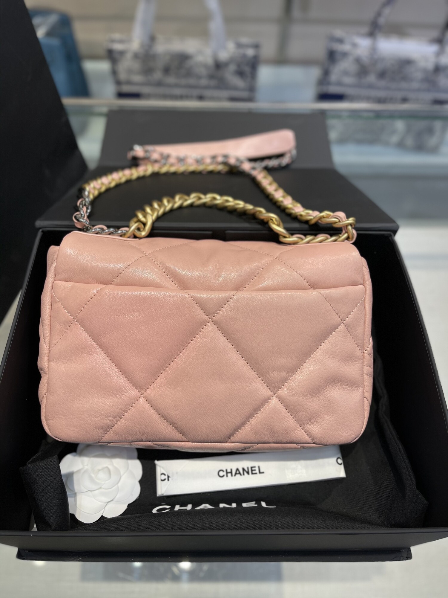 Chanel C19 Goatskin Pastel Pink