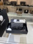 Chanel Classic Flat 18 Caviar Black