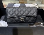 Chanel Classic Flat 18 Caviar Black