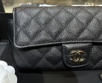 Chanel Classic Flat 18 Caviar Black
