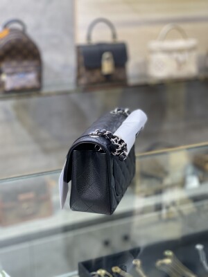 Chanel Classic Flat 20 Caviar Black