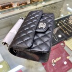 Chanel Classic Flat 20 Caviar Black