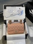 Chanel Classic Flat 20 Mini8 Orange Pink