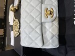 Chanel Flag 20 With Bell White
