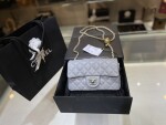 Chanel Flat 20 With Ball Chain Gray