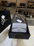 Chanel Flat 20 With Ball Chain Gray