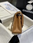 Chanel Flat Classic Brown Nude 25