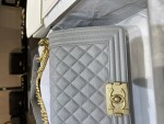 Chanel Leboy 25 Caviar Gray
