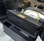 Chanel Leboy 25 Caviar Yellow Chain