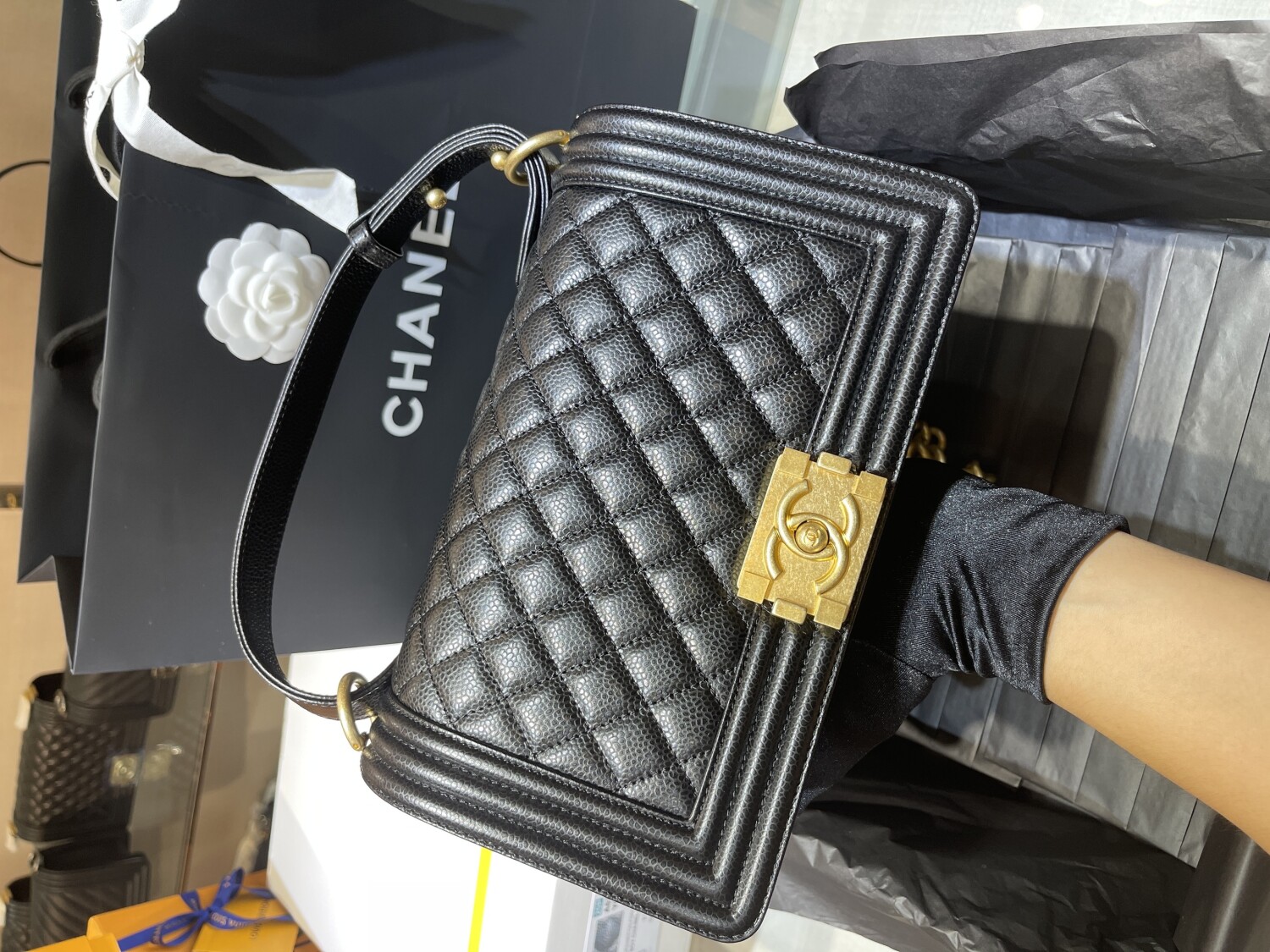 Chanel Leboy Medium 25 Ghw