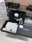 Chanel Mini Woc Limited Sliver Chain