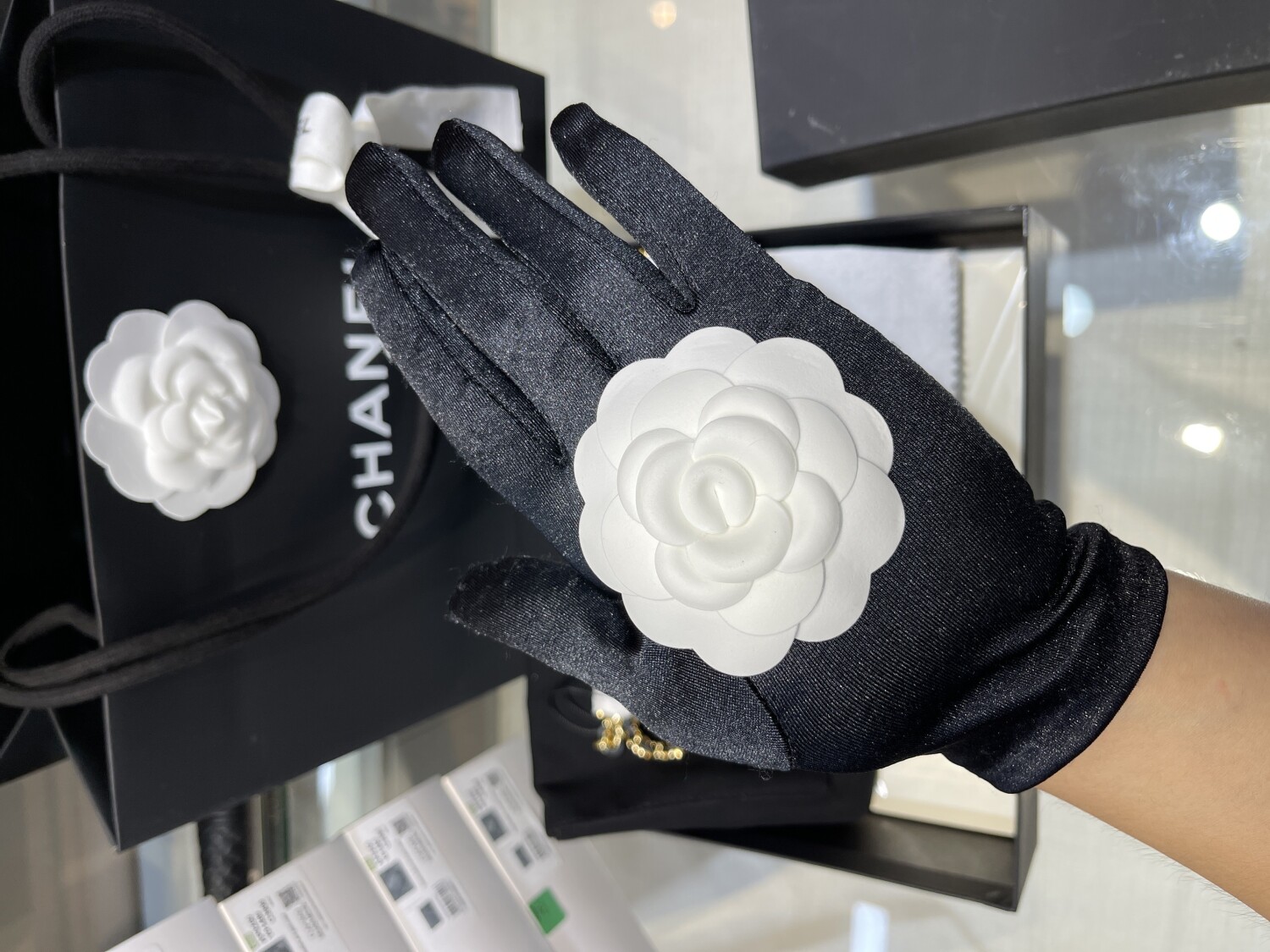 Chanel Mini Woc Limited Sliver Chain