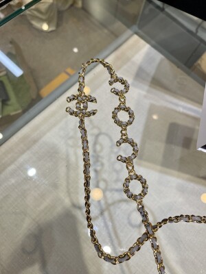 Chanel Mini Woc Logo Coco Gray