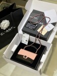 Chanel Plastic Bag Pink N Black