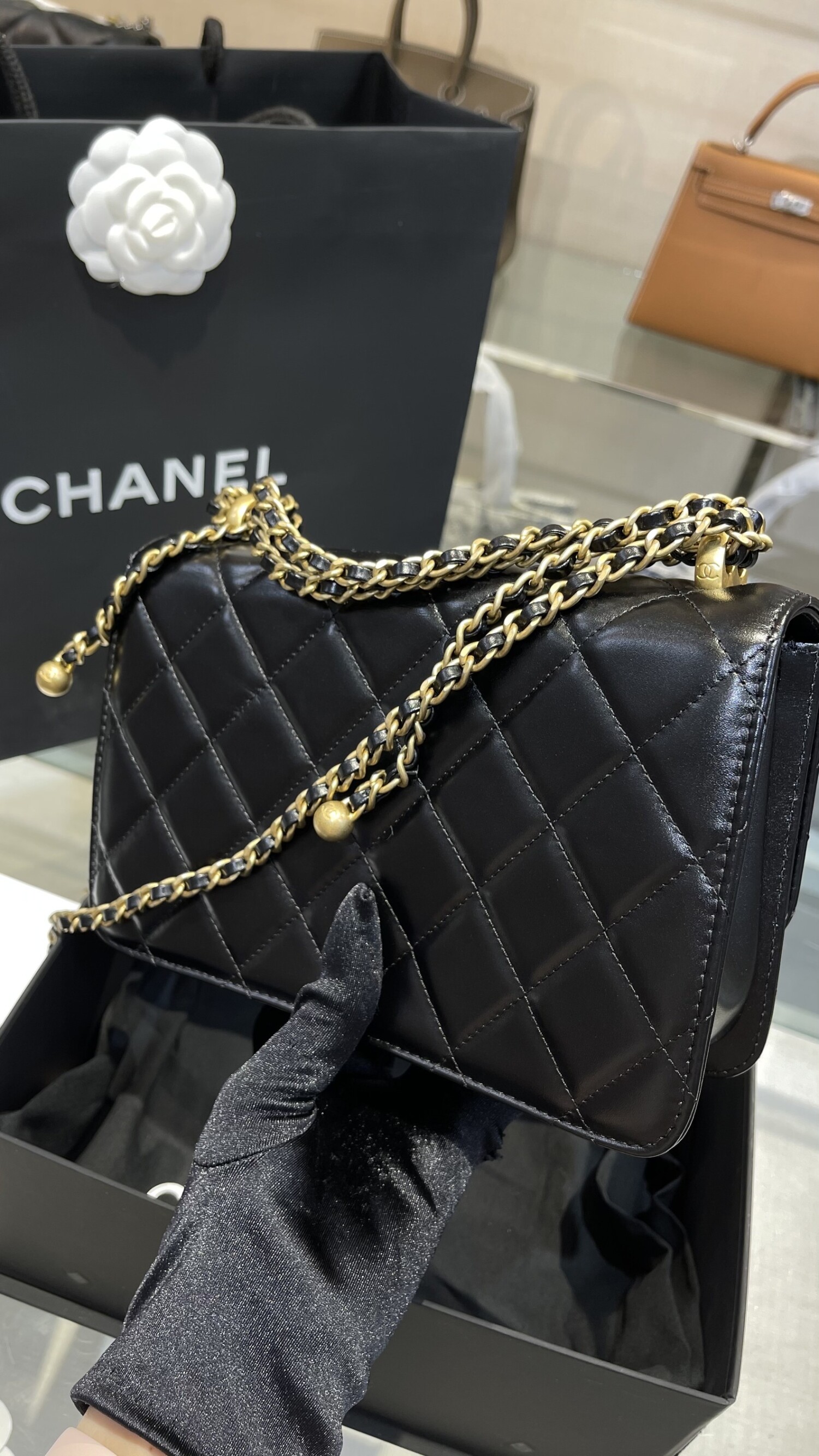 Chanel Woc 2022 With Chain