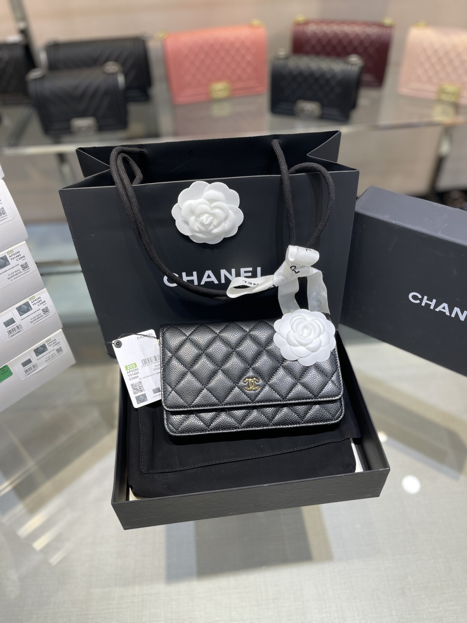 Chanel Woc Limited Yellow Chain