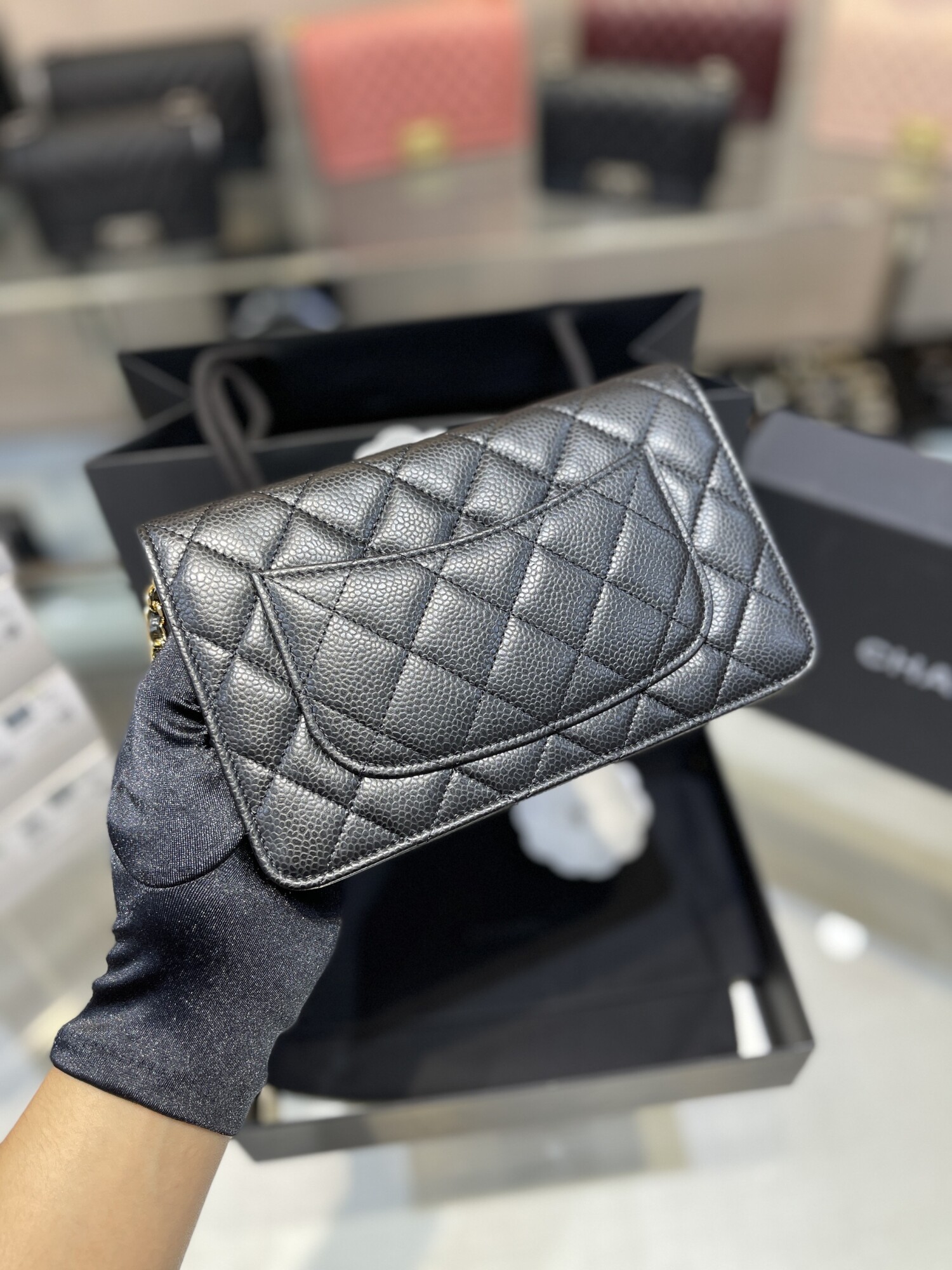 Chanel Woc Limited Yellow Chain