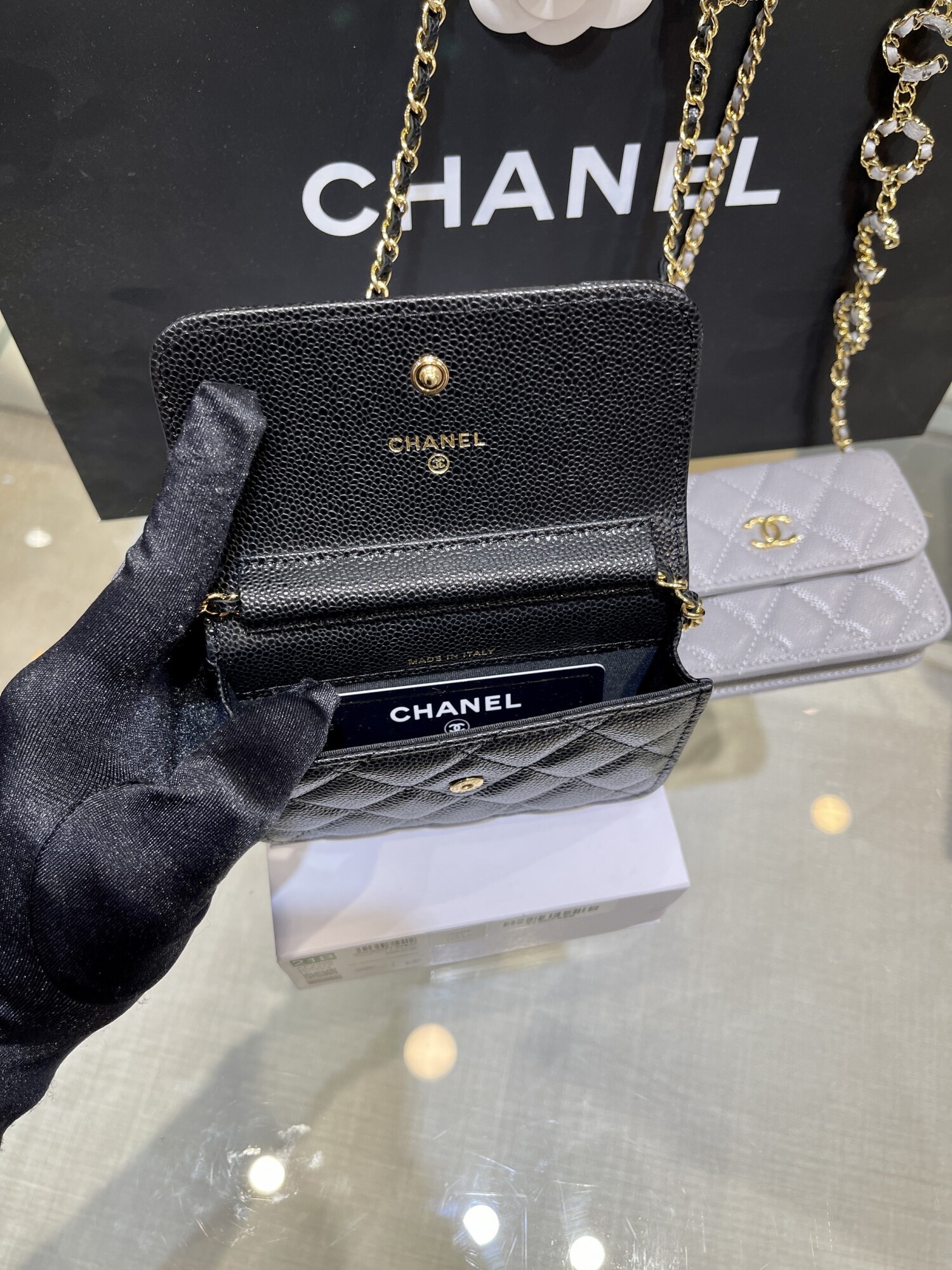 Chanel Woc Mini Logo Coco